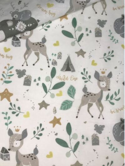 Rehe_und_Fuechse_in_Mintgruen